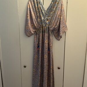 Bohemian Floral Maxi Dress